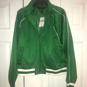 Green Bomber Jacket